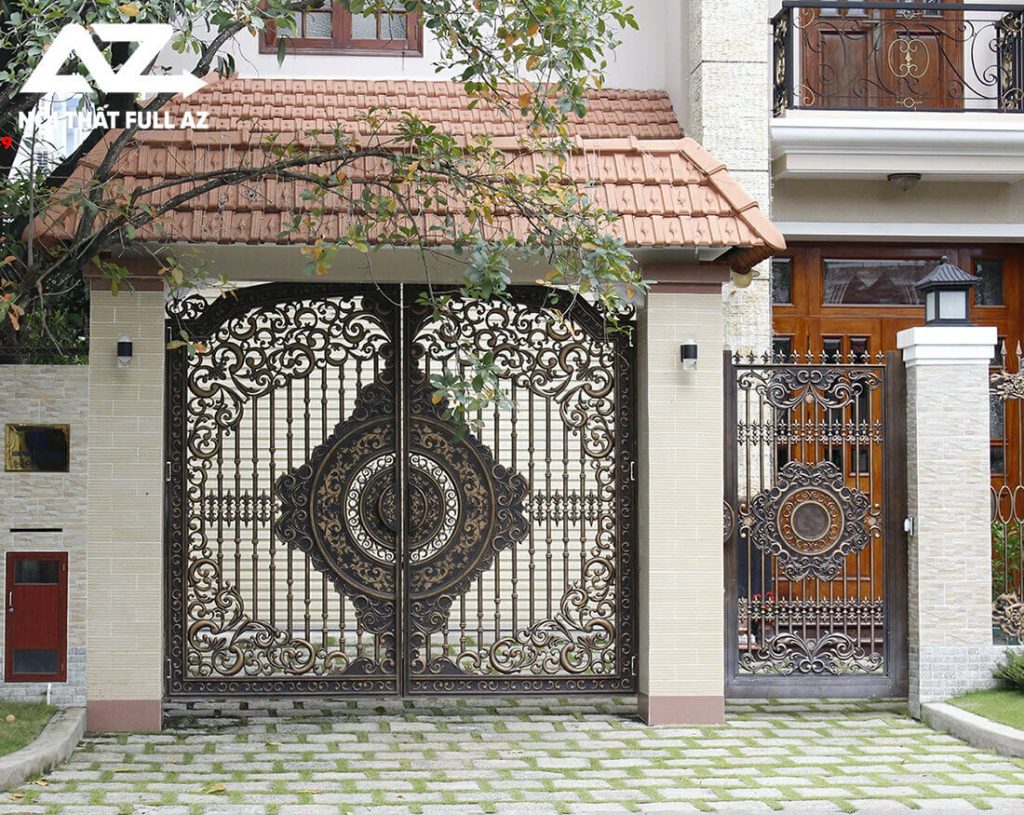 20+ Mẫu cổng nhà cấp 4 đẹp, thu hút ai nhìn cũng mê
