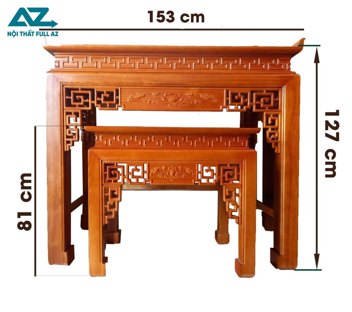 Kích thước tủ thờ theo thước Lỗ Ban