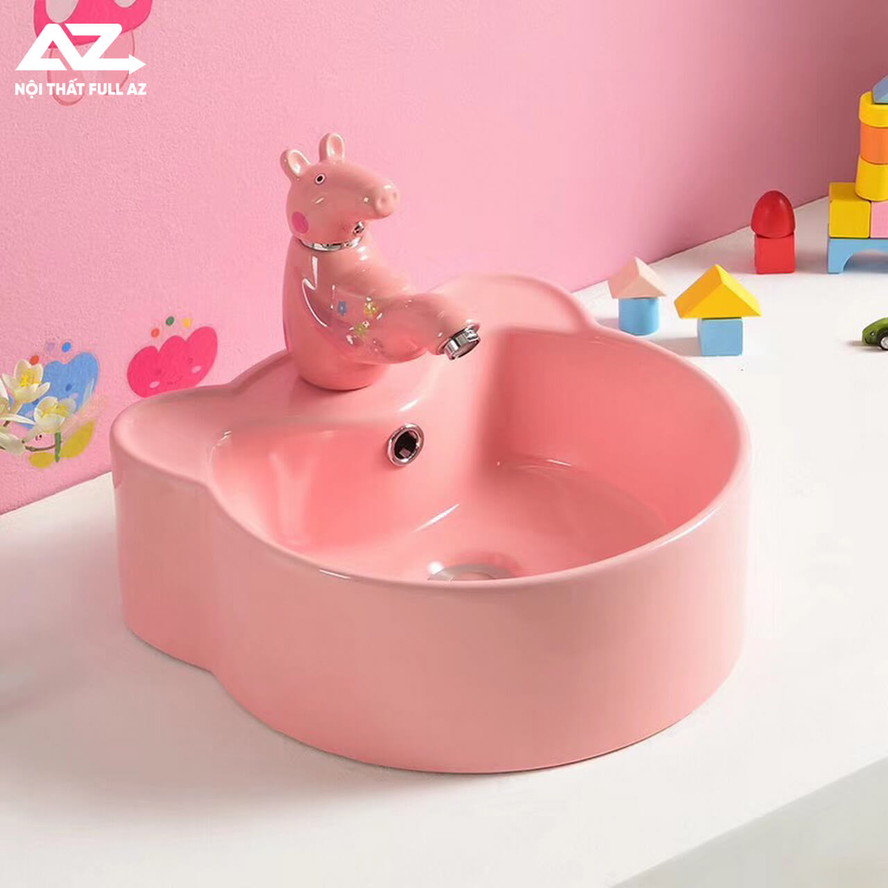 Mẫu lavabo nhỏ xinh cho trẻ em