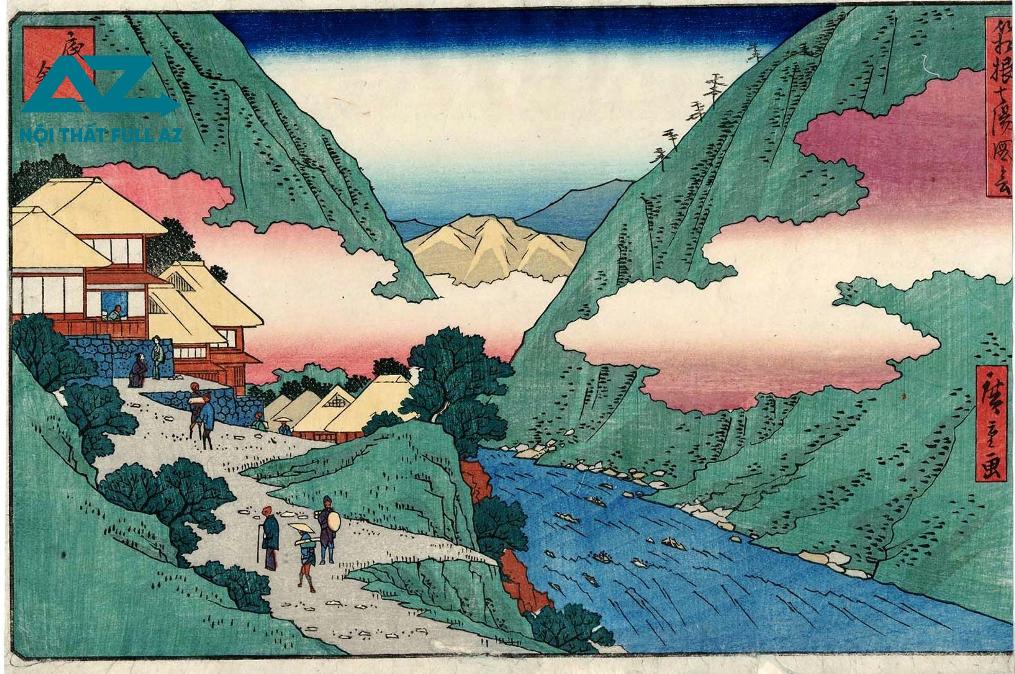 “Sokokura” – Hiroshige Utagawa